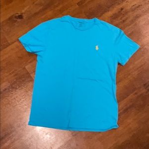 Blue polo Ralph Lauren tee shirt